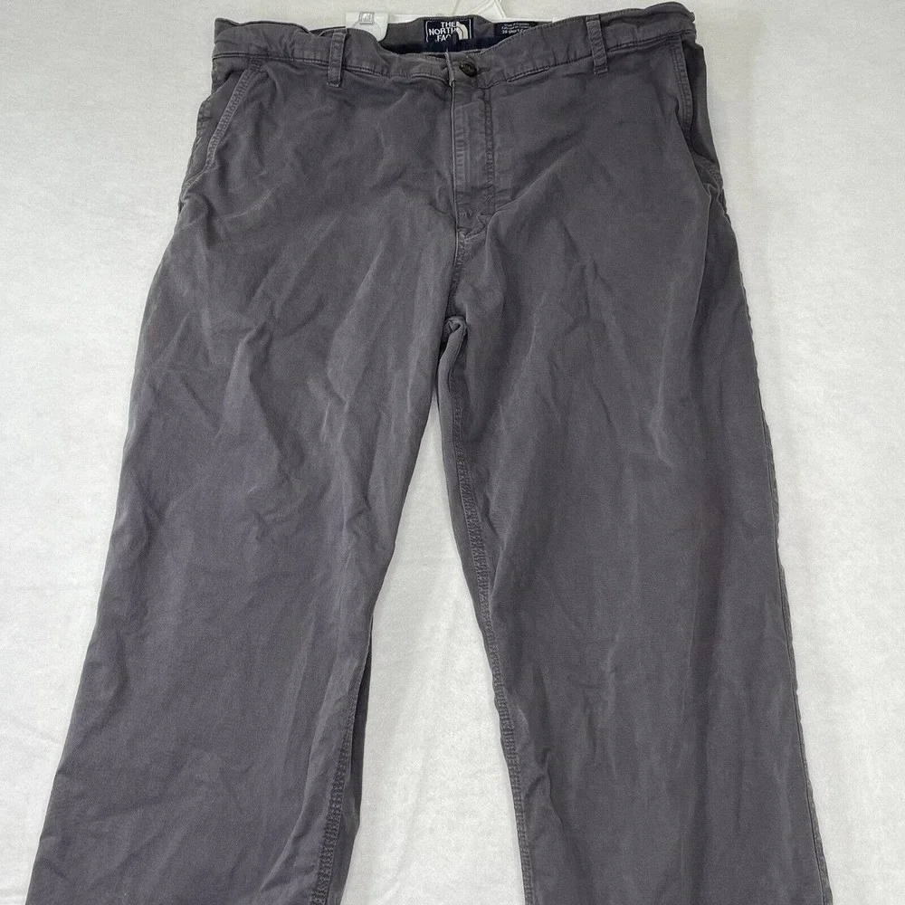 The North Face Mens Size 38 Short‎ Solid Grey Straight Leg Utility Pants